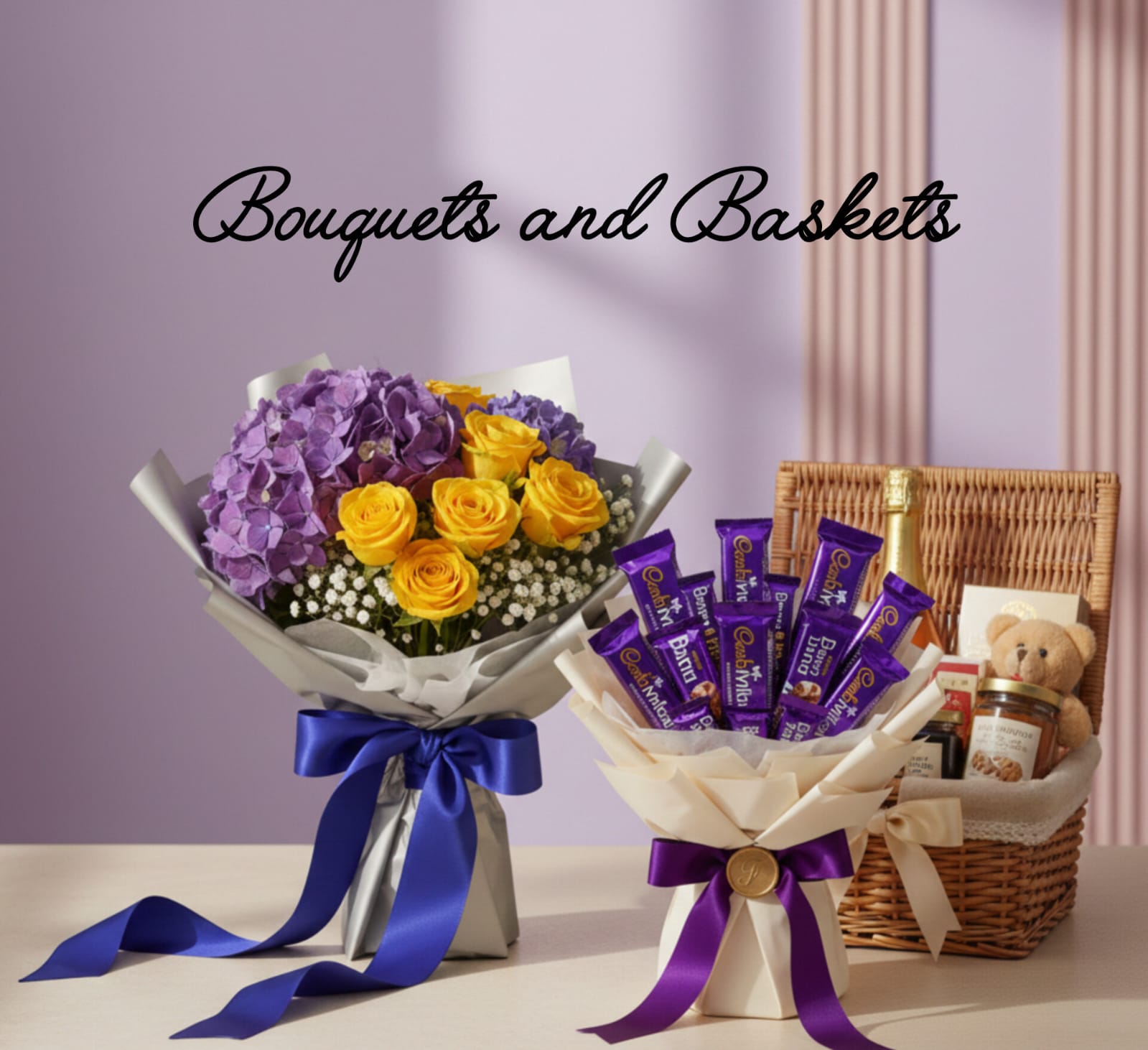 Bouqets & Basket