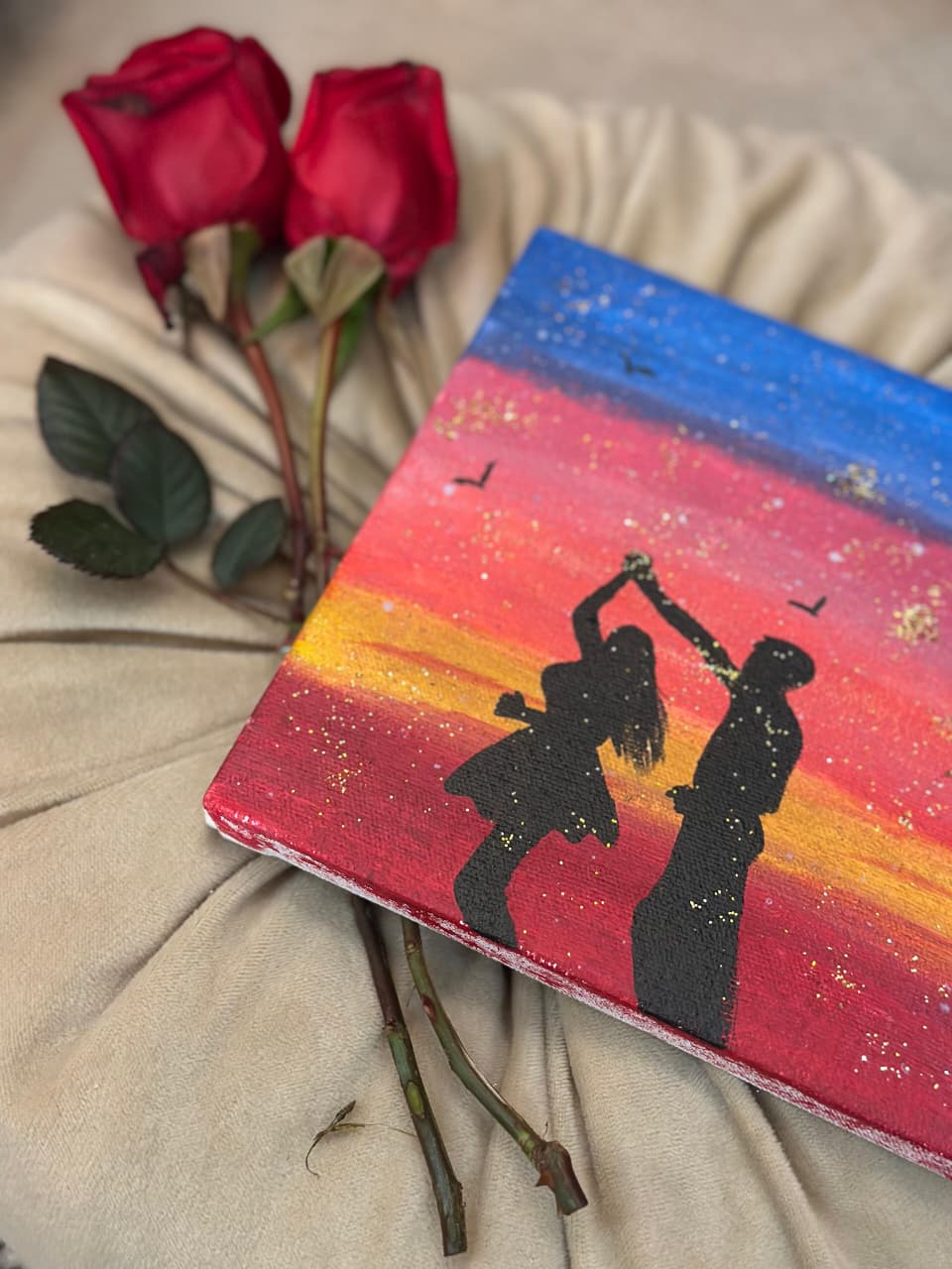 Romantic Couple painting