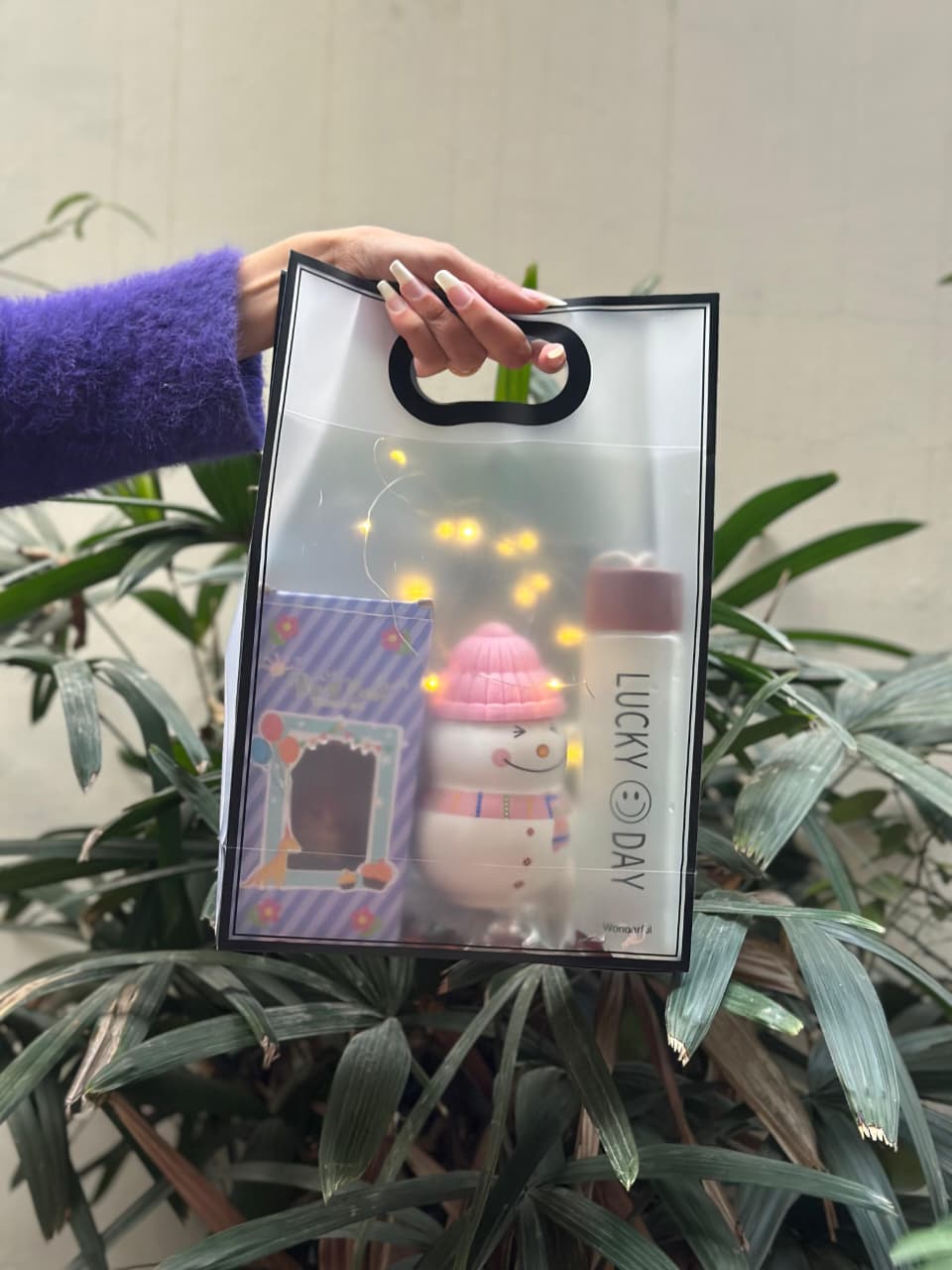 Transparent gift box