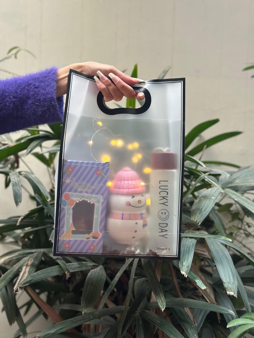 Transparent gift box