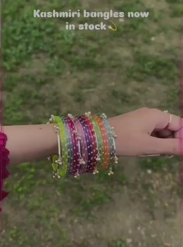 Kashmiri Bangles 1 dozen